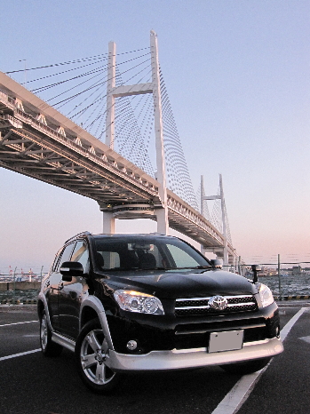 ACA31W RAV4 Sport  at YOKOHAMA Bay Bridge Sky Walk